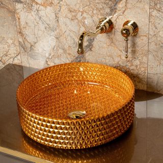 Встраиваемый смеситель для раковины Boheme Imperiale Ripresa 327 золото